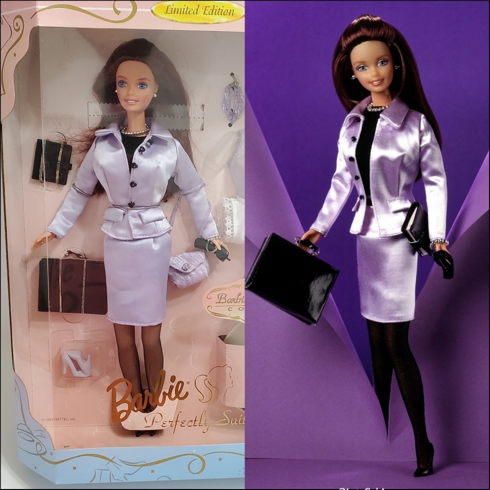 NRFB 1997 Vintage Barbie®Perfectly Suited® Gift Set
